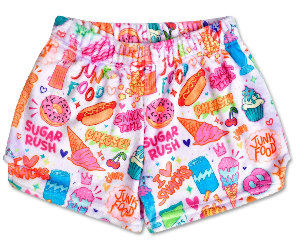 Corey Paige Junk Food Plush Shorts