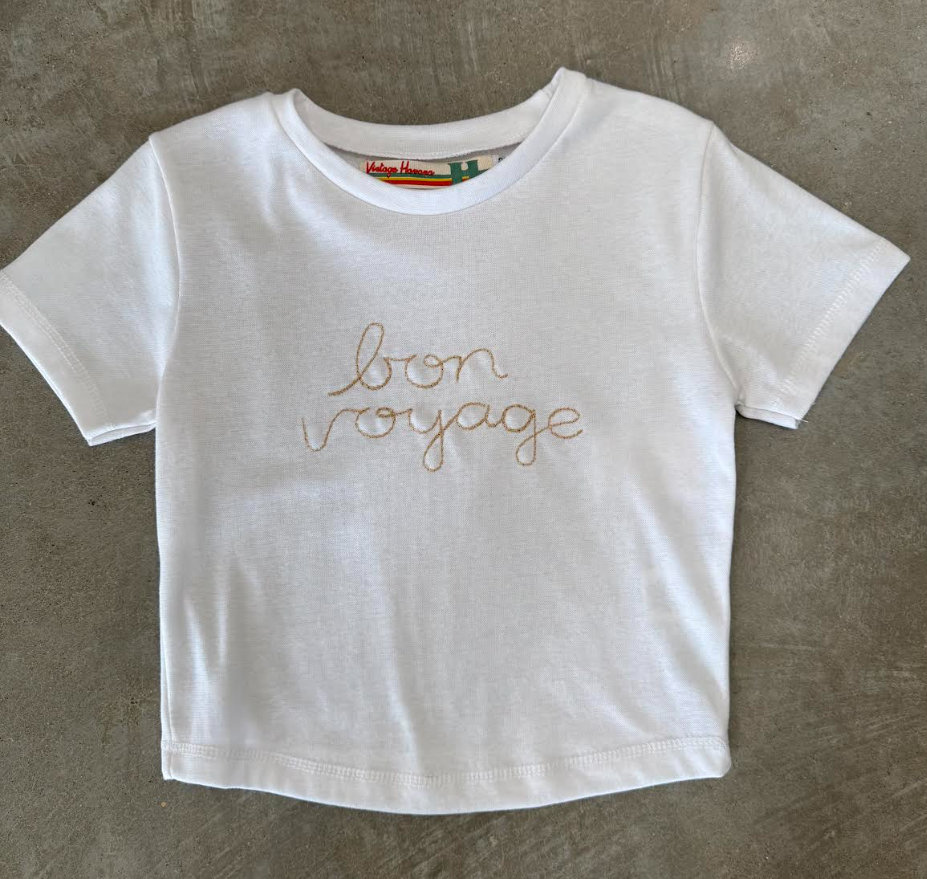 Bon Voyage Stitch Tee