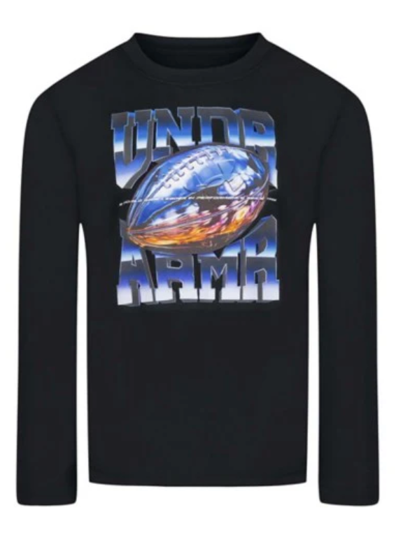 UA Chrome Football Tech Long Sleeve T-Shirt