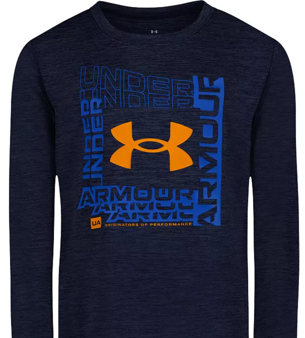 UA Logo Frame Twist Tech Tee