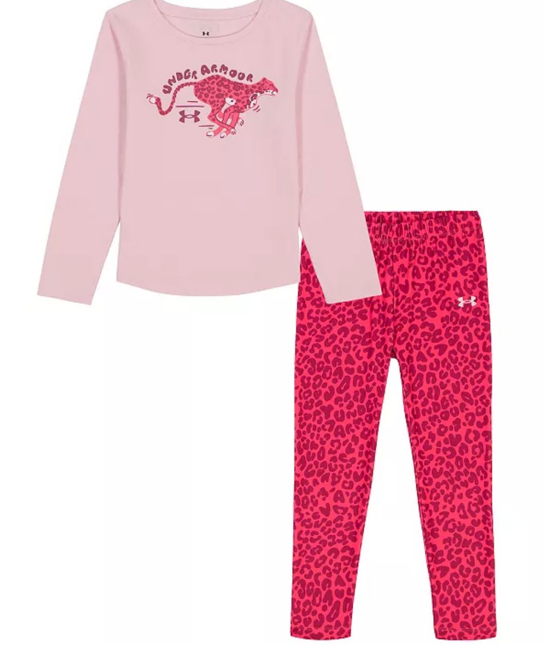 UA Cheetah Print Legging Set