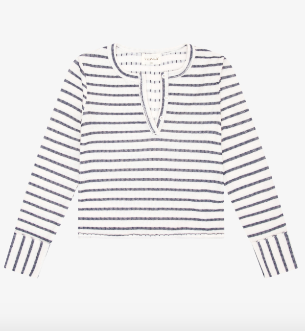 Double Bonded Reversible Long Sleeve Top