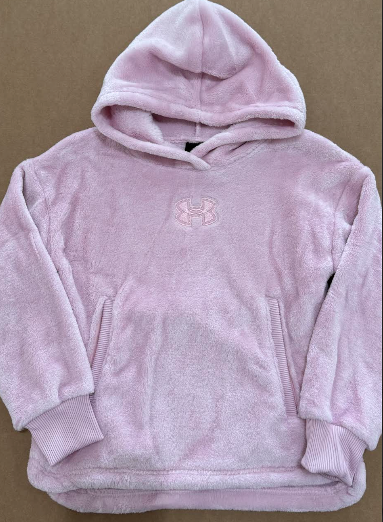 UA Outdoor Cozy Hoodie In Prime Pink