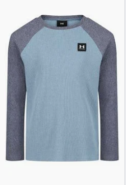 UA Blue Smoke Thermal Raglan Pullover