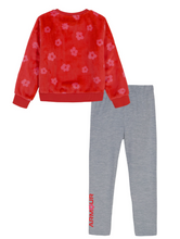 Load image into Gallery viewer, Girl&#39;s UA Daisy Sherpa Crewneck Set
