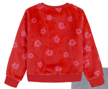 Load image into Gallery viewer, Girl&#39;s UA Daisy Sherpa Crewneck Set
