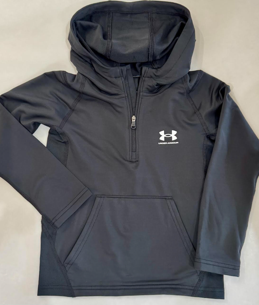 UA Coldgear 1/2 Zip Black Hoodie