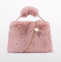Load image into Gallery viewer, Faux Fur Bag In Petal
