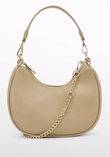 Load image into Gallery viewer, Faux Leather Logo Bag In Camel

