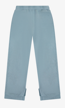 Load image into Gallery viewer, Cotton Fleece Split Hem Pant In Blue Moon
