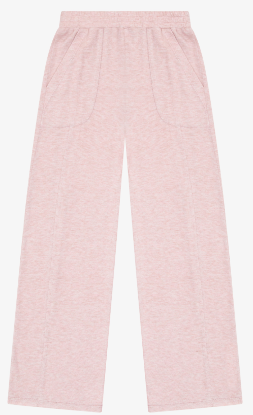 Hacci Jersey Wide Leg Pocket Pant In Moscato