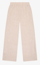Load image into Gallery viewer, Hacci Jersey Wide Leg Pocket Pant In latte

