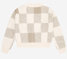 Load image into Gallery viewer, Checkered Pocket Cardigan

