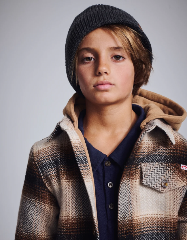 Lumber Plaid Glen Flannel Hoodie