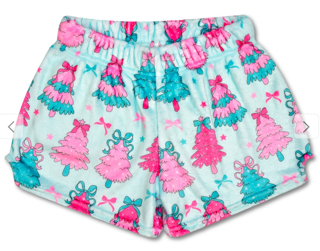Fancy Trees Plush Shorts
