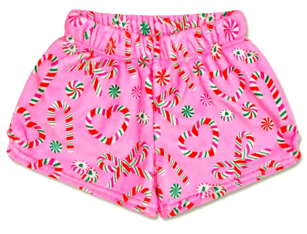 Merry Mints Plush Shorts