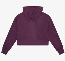 Load image into Gallery viewer, Hacci Rib Box Hoodie Pullover In Fig
