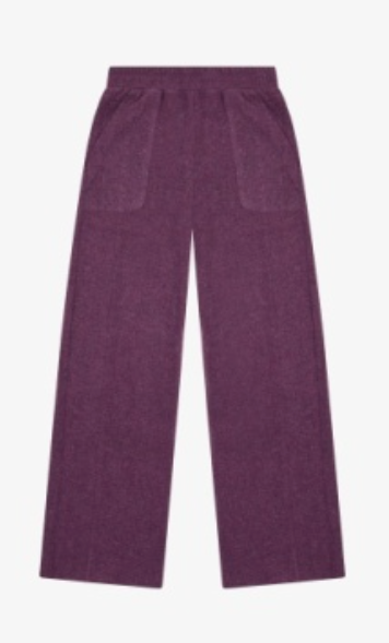 Hacci Jersey Wide Leg Pant In Fig