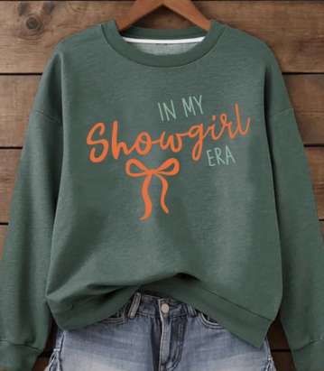 Showgirl Era Oversized Pullover
