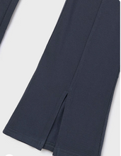 Load image into Gallery viewer, Turned Waistband Flared Legging In Navy
