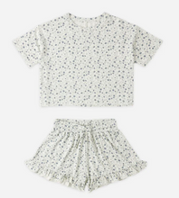 Load image into Gallery viewer, Blue Ditsy Mosie Set
