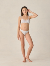 Load image into Gallery viewer, Blue Floral Alba Bikini Set
