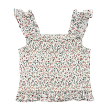 Load image into Gallery viewer, Smocked Ruffle Tank With Tiered Mini Skirt Set
