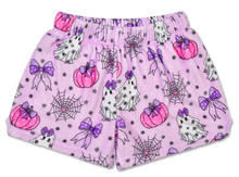 Load image into Gallery viewer, Spooky Season Plush Shorts

