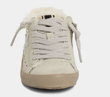 Load image into Gallery viewer, Paula Mini Light Grey Suede Girl's Shoe

