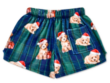 Load image into Gallery viewer, Santa Doodle Plush Shorts

