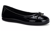 Load image into Gallery viewer, Piper Ballet Girl's Flat Black Shoe
