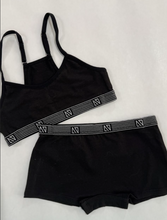 Load image into Gallery viewer, Black Racerback Bralette
