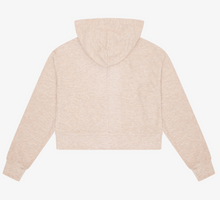 Load image into Gallery viewer, Hacci Rib Box Hoodie Pullover In Latte
