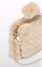 Load image into Gallery viewer, Faux Fur Bag In Almond

