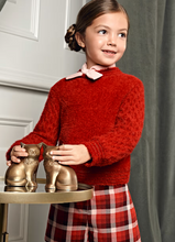 Load image into Gallery viewer, Fuzzy Christmas Red Sweater
