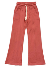Load image into Gallery viewer, Girl's 2-Piece Old Rose Terry Sweatsuit
