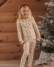 Load image into Gallery viewer, 2-Piece Ribbed Ruby Bloom Lounge Set
