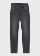 Load image into Gallery viewer, Dark Grey Skinny Fit Jeans
