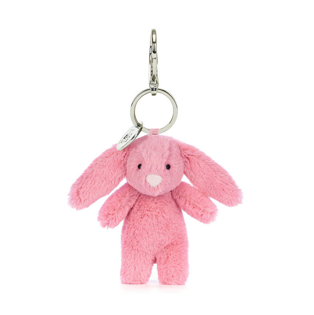 Bashful Pink Bunny Bag Charm