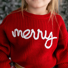 Load image into Gallery viewer, Merry Knit Sweater
