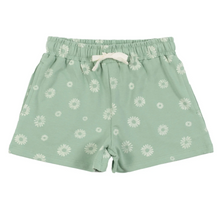 Load image into Gallery viewer, Sage Flower Shorts
