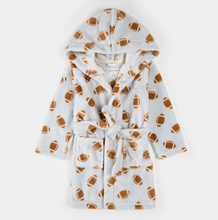 Load image into Gallery viewer, Footballs Plush Robe
