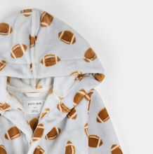 Load image into Gallery viewer, Footballs Plush Robe
