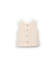 Load image into Gallery viewer, Cream Breezy Button Tank
