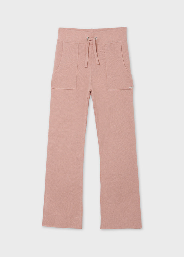 Dusty Pink Knit Pant