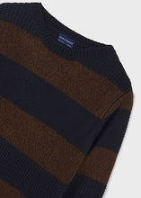 Load image into Gallery viewer, Mocha Stripe Sweater
