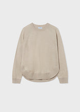 Load image into Gallery viewer, Oatmeal Shimmer Pullover Sweater
