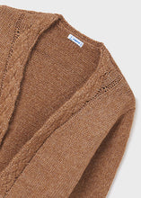 Load image into Gallery viewer, Chocolate Chunky Knit Cardigan

