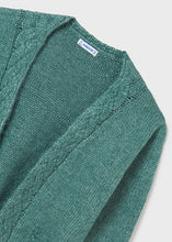 Load image into Gallery viewer, Spicy Green Chunky Knit Cardigan
