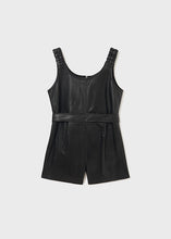 Load image into Gallery viewer, Faux Leather Romper
